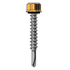Vis tetalu P1 6,3x38mm ZN + rondelle Fixation Bardage