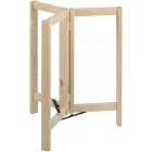 Tréteau 3 pieds totem en pin pliable