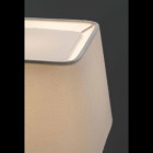 Aplique murale blanche sweet h18 cm 1 ampoule