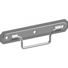 poignee a arret platine emboutie  MONIN 733050