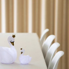 Veilleuse cygne dame blanche led