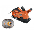 Rainureuse diamant 140mm 1600W D60 SPIT livrée avec 2 disques X-TREME universal 140mm Spit 811223