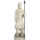 Statue samourai en pierre reconstituée taille 2