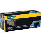 Agrafes en fil plat galvanisés n° 606/18 mm - 4000 pièces - Boite en carton - RAPID-ISABERG - 11897602