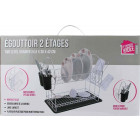 Egouttoir à vaisselle 2 étages