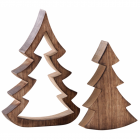 Sapins gigognes en manguier (lot de 2)