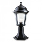 Borne boston, polycarbonate noir