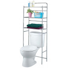 Etagère de rangement wc en métal