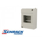 Coffret schrack apparent 4 modules