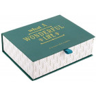 Coffret 6 bougies à la vanille "a wonderful life"