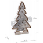 Sapin décoratif en bouleau avec led 65 cm