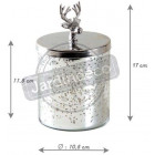 Bougie parfum vanille cerf