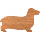 Paillasson en fibres de coco chien teckel
