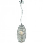 Suspension chrome colchester l18 1 lumières Suspension chrome colchester l18 1 lumières