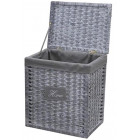 Panier à linge home avec couvercle grand modèle