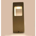 Led jardin sol lumière lampe corps en béton gris clair IP65 - Couleur d'éclairage au choix