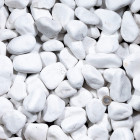 Galet blanc pur 40-60 mm - pack de 5m² (1 big bag de 500kg)