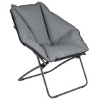 Chaise de camping silvertown gris