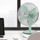 Ventilateur de bureau rétro DFT35M 35 cm 35W Vert menthe