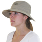 Chapeau de soleil anti-moustiques upf 50+ beige