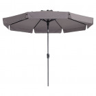 Parasol Flores Luxe 300 cm Rond Taupe