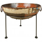Esschert design bol à feu métal recyclé métal m ff276