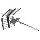 Antenne tv d'extérieur 76x39x44 cm métal