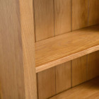 Étagère armoire meuble design bibliothèque 180 cm bois de chêne massif 