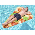 Matelas gonflable flottant Pizza Party 188 x 130 cm