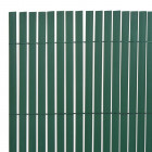 Clôture de jardin Double face PVC 90 x 500 cm Vert