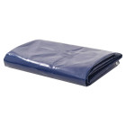 Bâche polyvalente et résistante 2x3 m bleu drap de camping protection jardin couverture remorque 