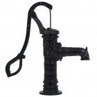 Pompe à eau manuelle de jardin Fonte Noir