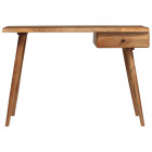 Table à écrire bois d'acacia massif 110 x 50 x 76 cm