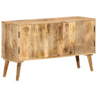 Buffet bois de manguier massif 110x30x60 cm