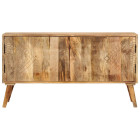 Buffet bois de manguier massif 110x30x60 cm