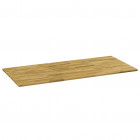 Dessus de table bois de chêne rectangulaire épaisseur 23 mm - Dimensions au choix