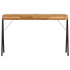 Table à écrire bois de manguier massif 118 x 50 x 75 cm