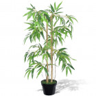 Plante artificielle avec pot bambou twiggy 90 cm