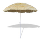 Vidaxl parasol de plage inclinable style hawaii