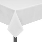 Nappes de table 5 pcs blanc - Dimension au choix