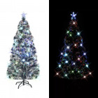 Arbre de Noël artificiel et support/LED 180 cm 220 branches