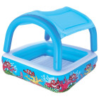 Bestway 54153 piscine avec auvent bleu 147 x 122 cm