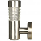 Lampe led solaire de jardin tacoma 2 pcs argenté 34245