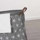 Sealskin panier à linge triangles gris 60 l 361882012