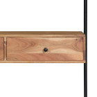 Étagère armoire meuble design bureau mural 170 cm bois 
