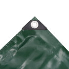 Bâche bâche polyvalente et résistante 650 g / m² 3,5 x 5 m vert