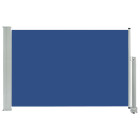 Auvent paravent store brise-vue latéral rétractable de patio jardin terrasse balcon protection visuelle écran 60 x 300 cm bleu helloshop26 02_0007388