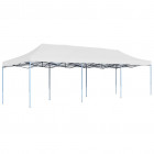 Tente de réception pliable 3x9 m Blanc