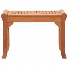 Banc de jardin 64 cm bois d'eucalyptus solide