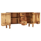 Buffet 145x40x80 cm bois solide